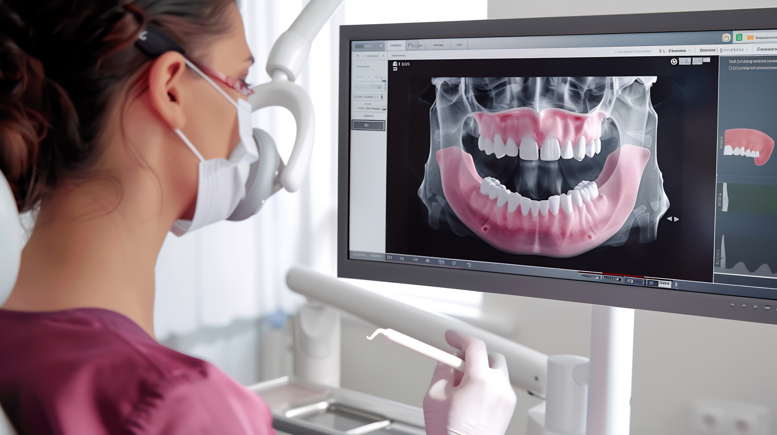 Digitale Visualisierung eines ästhetischen Behandlungsergebnisses